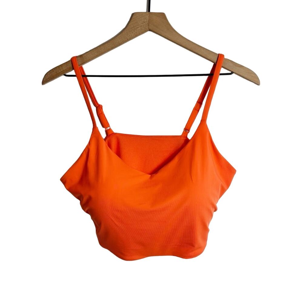 CRZ YOGA SWIMSUIT ORANGE WOMEN TOP SIZE XL 14 BRAND NEW WITH TAGS